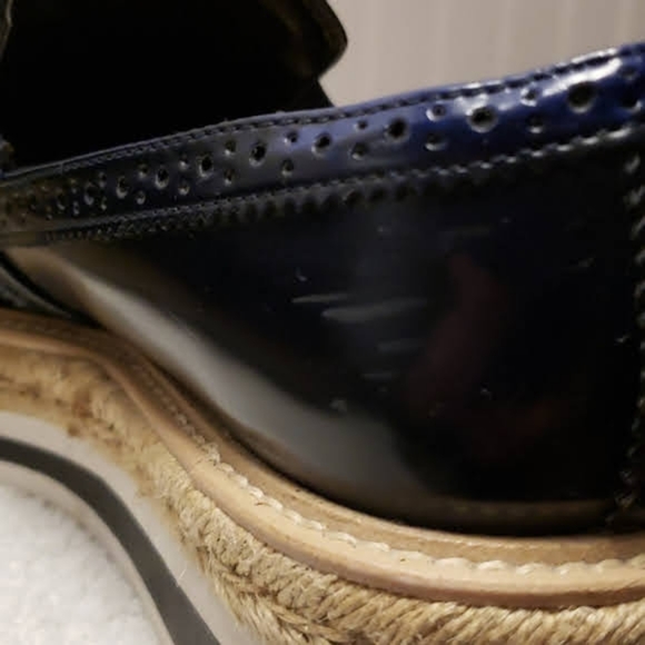 Zara Trafaluc Platform Espadrilles, dark blue, 7 or 7.5 - Picture 12 of 16